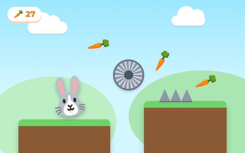 Poor Bunny - arcade obstacle game