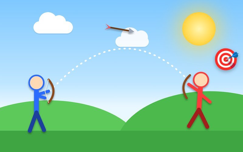 Ragdoll Archers - physics-based archery game