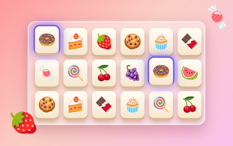 Tasty Match - puzzle game with delicious treats